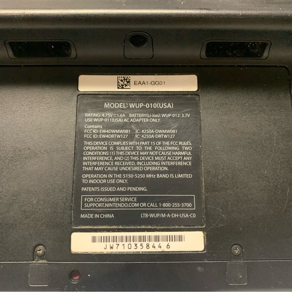 Nintendo WII U LEGEND OF ZELDA WIND WAKER HD GAMEPAD CONTROLLER ONLY WUP-010 - Picture 3 of 9